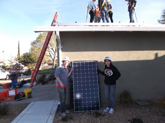 installation experience: Grid Alternative Nonprofit 