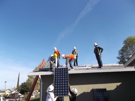 installation experience: Grid Alternative Nonprofit 