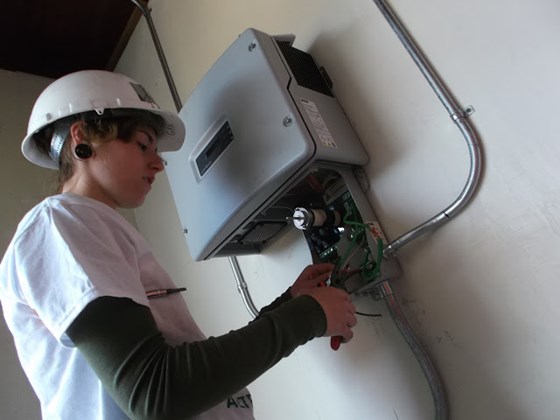 installation experience: Grid Alternative Nonprofit 